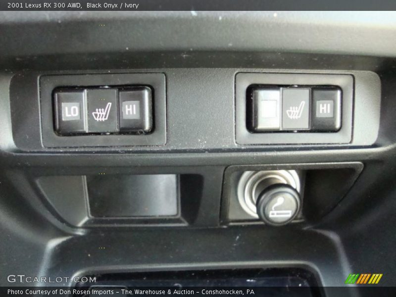 Black Onyx / Ivory 2001 Lexus RX 300 AWD