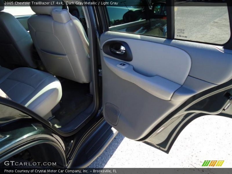Dark Gray Metallic / Light Gray 2005 Chevrolet TrailBlazer LT 4x4