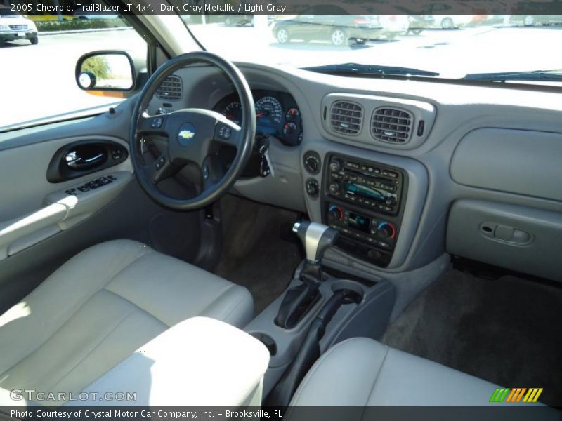 Dark Gray Metallic / Light Gray 2005 Chevrolet TrailBlazer LT 4x4
