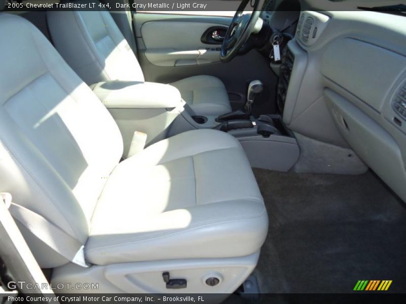 Dark Gray Metallic / Light Gray 2005 Chevrolet TrailBlazer LT 4x4