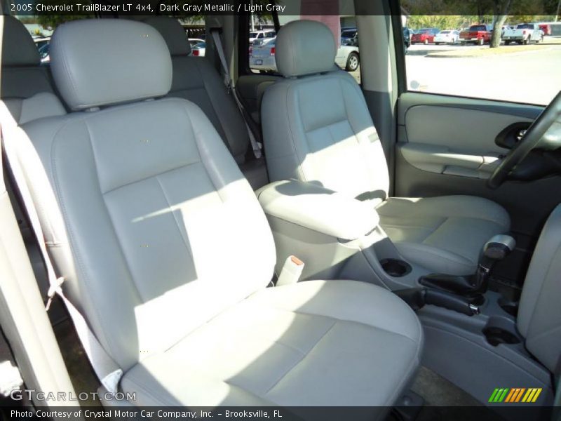 Dark Gray Metallic / Light Gray 2005 Chevrolet TrailBlazer LT 4x4