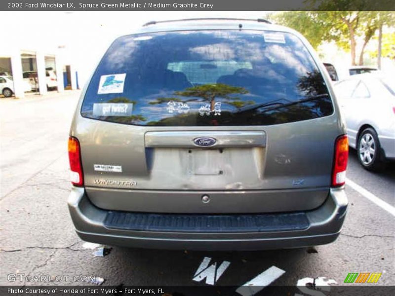 Spruce Green Metallic / Medium Graphite Grey 2002 Ford Windstar LX