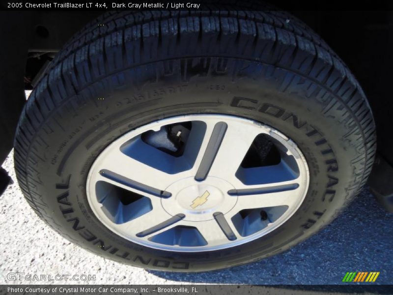 Dark Gray Metallic / Light Gray 2005 Chevrolet TrailBlazer LT 4x4