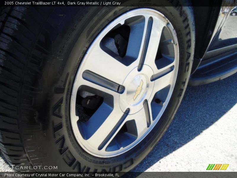 Dark Gray Metallic / Light Gray 2005 Chevrolet TrailBlazer LT 4x4
