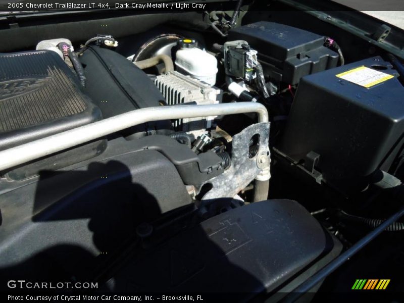 Dark Gray Metallic / Light Gray 2005 Chevrolet TrailBlazer LT 4x4