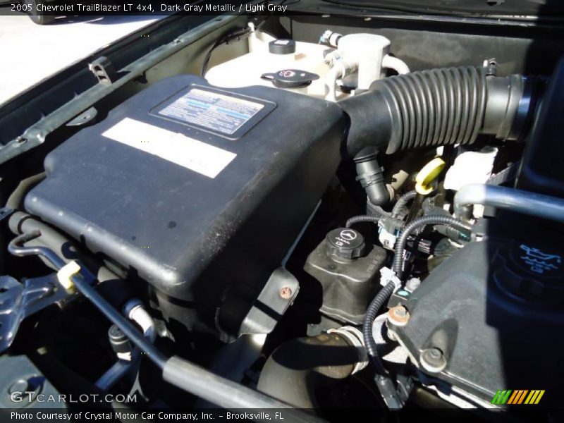 Dark Gray Metallic / Light Gray 2005 Chevrolet TrailBlazer LT 4x4