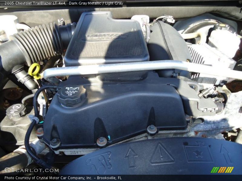 Dark Gray Metallic / Light Gray 2005 Chevrolet TrailBlazer LT 4x4