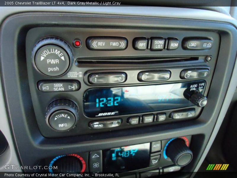 Dark Gray Metallic / Light Gray 2005 Chevrolet TrailBlazer LT 4x4