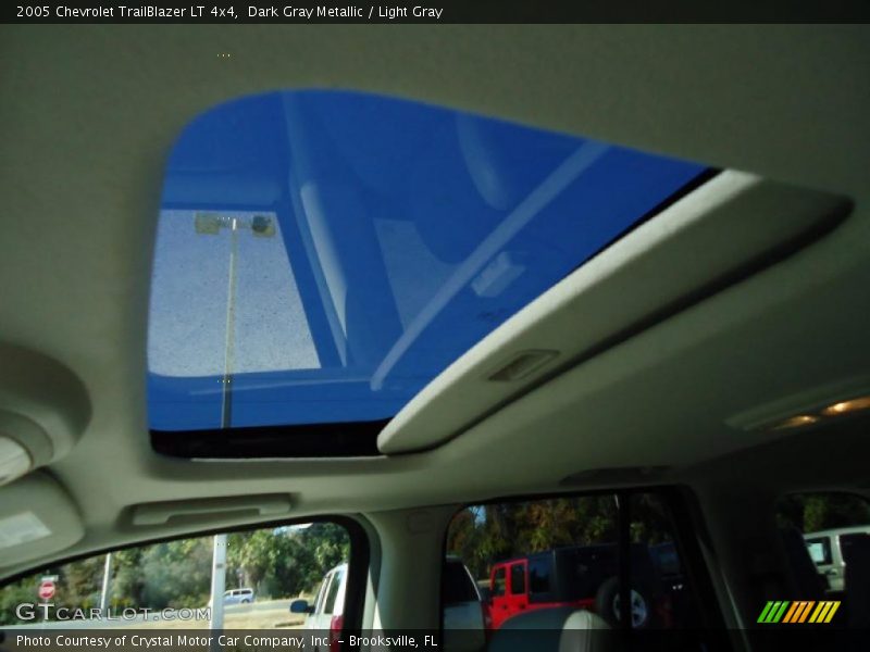 Dark Gray Metallic / Light Gray 2005 Chevrolet TrailBlazer LT 4x4