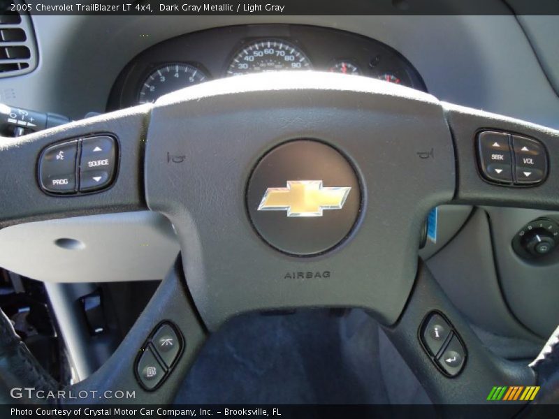 Dark Gray Metallic / Light Gray 2005 Chevrolet TrailBlazer LT 4x4