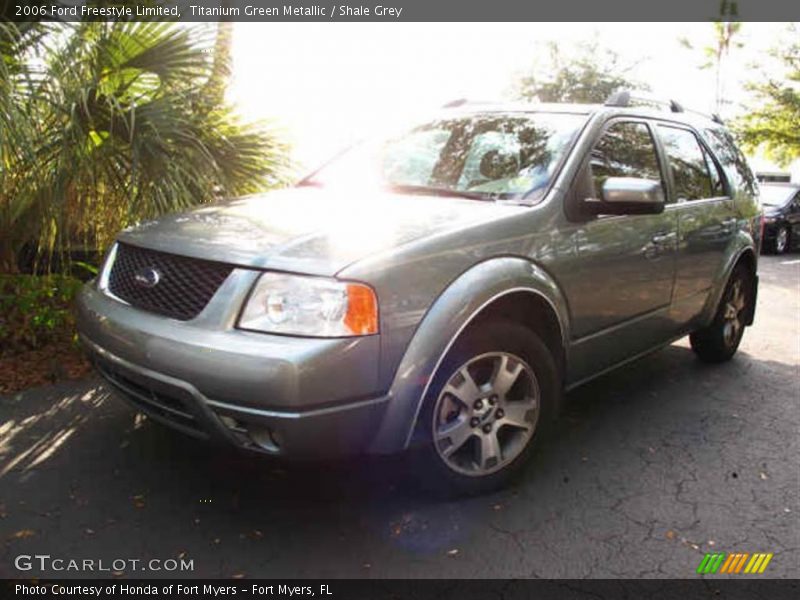 Titanium Green Metallic / Shale Grey 2006 Ford Freestyle Limited