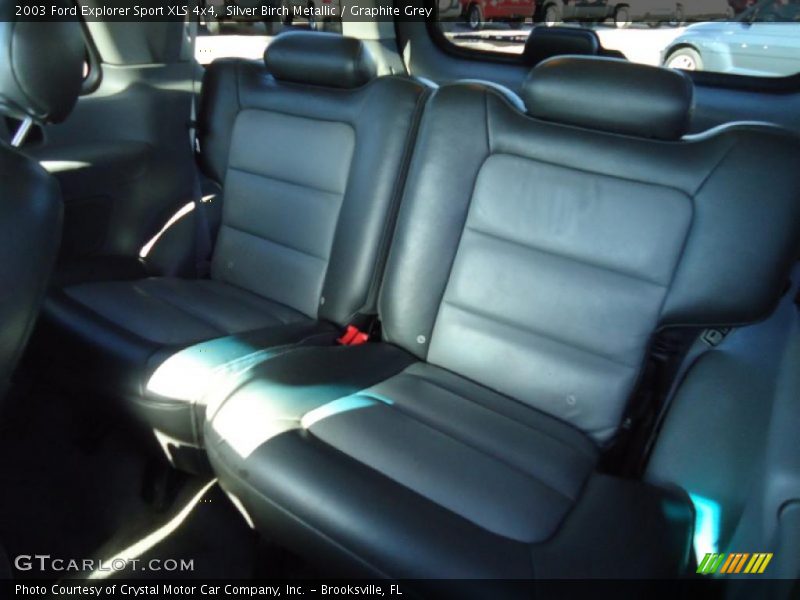 Silver Birch Metallic / Graphite Grey 2003 Ford Explorer Sport XLS 4x4