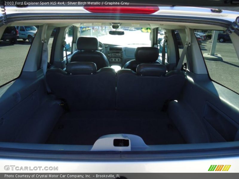 Silver Birch Metallic / Graphite Grey 2003 Ford Explorer Sport XLS 4x4