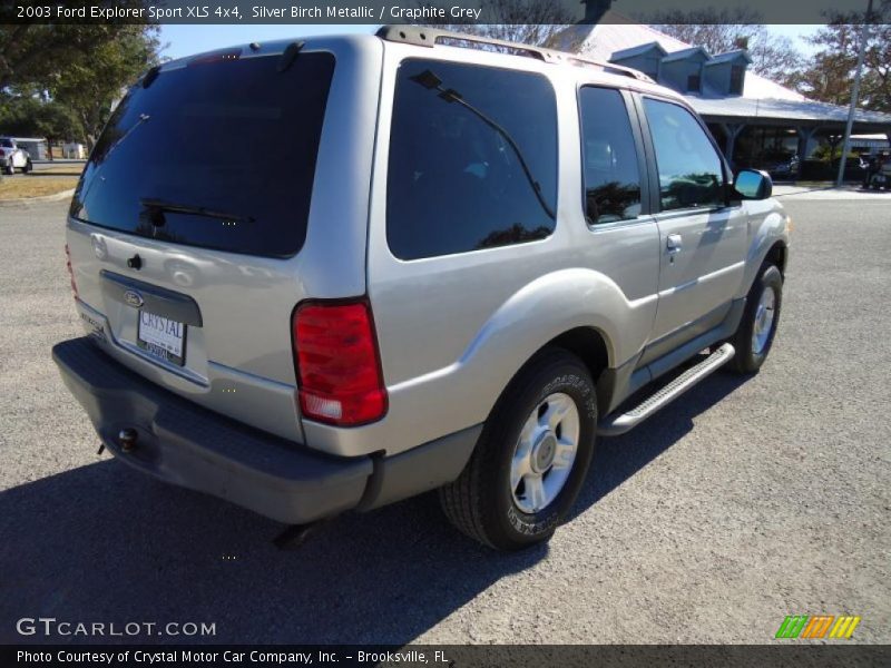 Silver Birch Metallic / Graphite Grey 2003 Ford Explorer Sport XLS 4x4