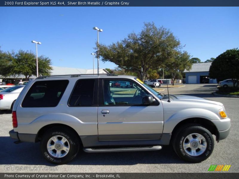 Silver Birch Metallic / Graphite Grey 2003 Ford Explorer Sport XLS 4x4