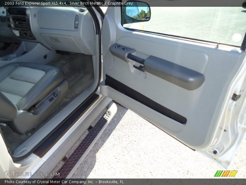 Silver Birch Metallic / Graphite Grey 2003 Ford Explorer Sport XLS 4x4