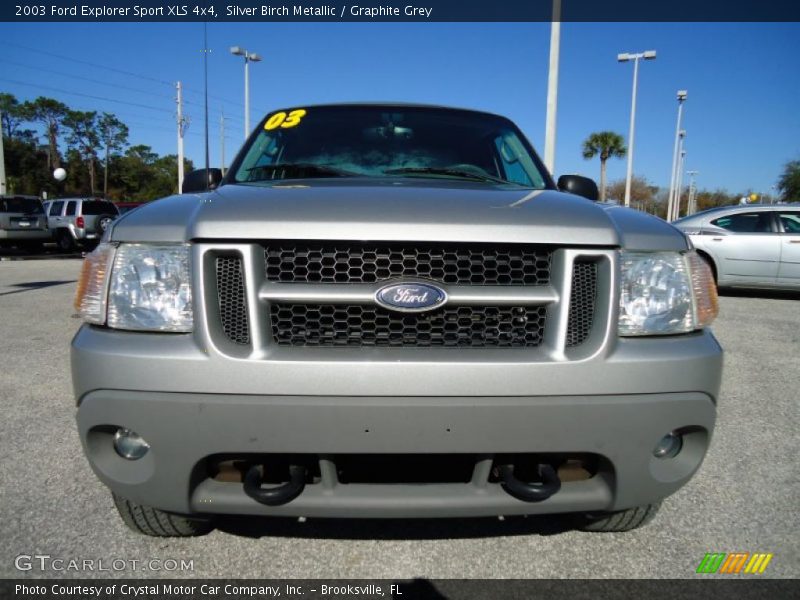 Silver Birch Metallic / Graphite Grey 2003 Ford Explorer Sport XLS 4x4