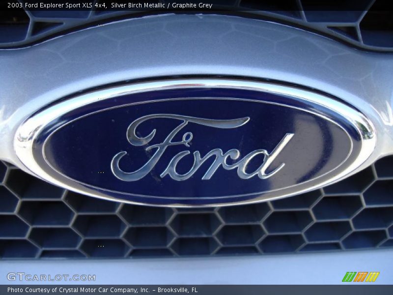 Silver Birch Metallic / Graphite Grey 2003 Ford Explorer Sport XLS 4x4