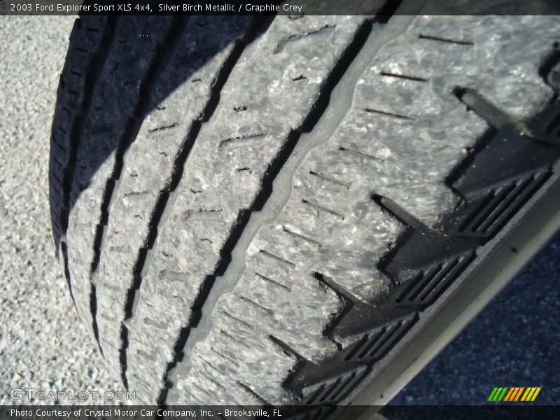 Silver Birch Metallic / Graphite Grey 2003 Ford Explorer Sport XLS 4x4
