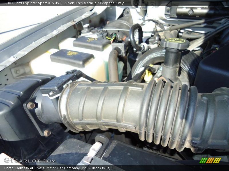 Silver Birch Metallic / Graphite Grey 2003 Ford Explorer Sport XLS 4x4