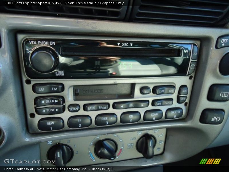 Silver Birch Metallic / Graphite Grey 2003 Ford Explorer Sport XLS 4x4