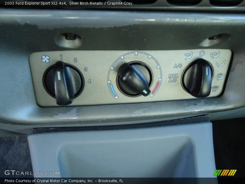 Silver Birch Metallic / Graphite Grey 2003 Ford Explorer Sport XLS 4x4