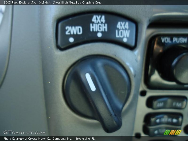 Silver Birch Metallic / Graphite Grey 2003 Ford Explorer Sport XLS 4x4