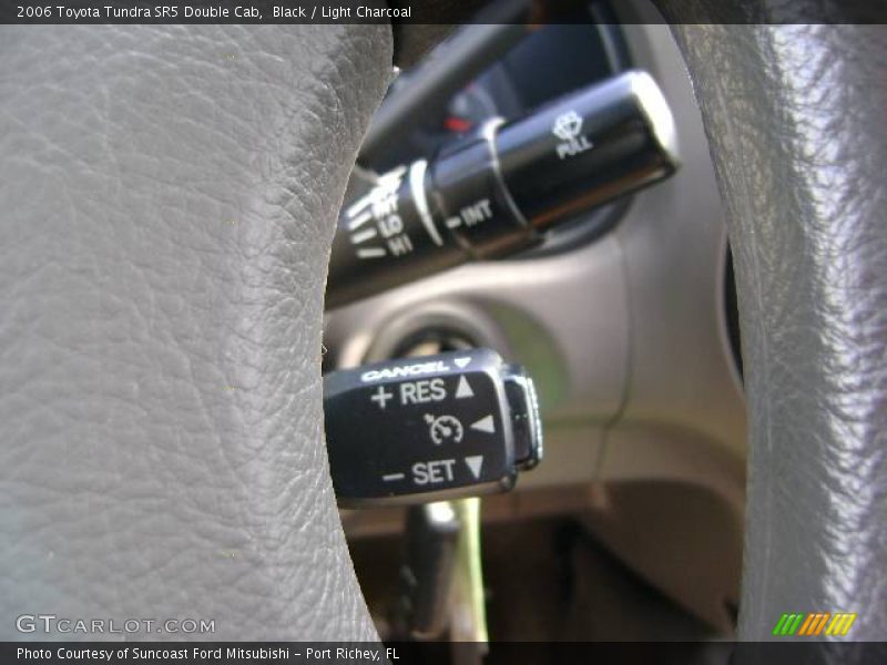 Black / Light Charcoal 2006 Toyota Tundra SR5 Double Cab
