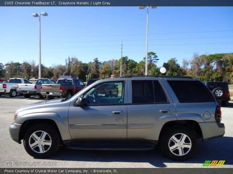 Graystone Metallic / Light Gray 2005 Chevrolet TrailBlazer LT
