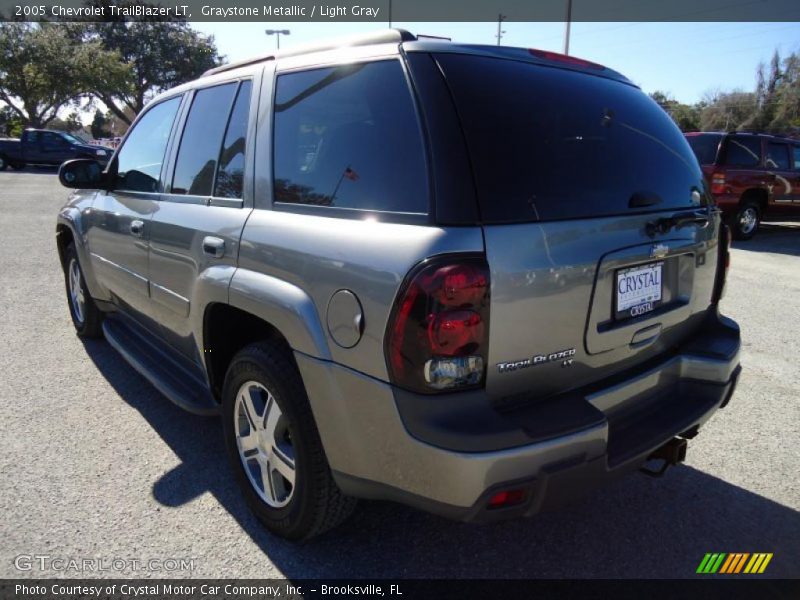 Graystone Metallic / Light Gray 2005 Chevrolet TrailBlazer LT
