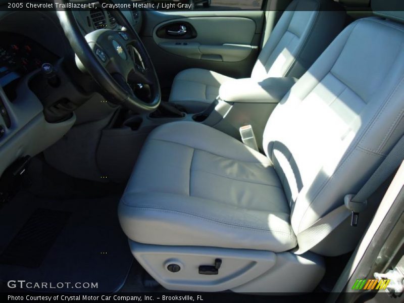 Graystone Metallic / Light Gray 2005 Chevrolet TrailBlazer LT