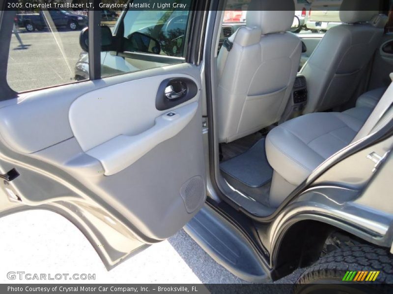 Graystone Metallic / Light Gray 2005 Chevrolet TrailBlazer LT
