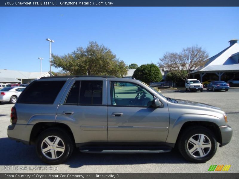 Graystone Metallic / Light Gray 2005 Chevrolet TrailBlazer LT