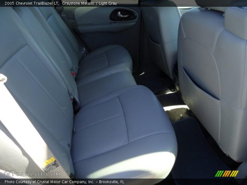 Graystone Metallic / Light Gray 2005 Chevrolet TrailBlazer LT