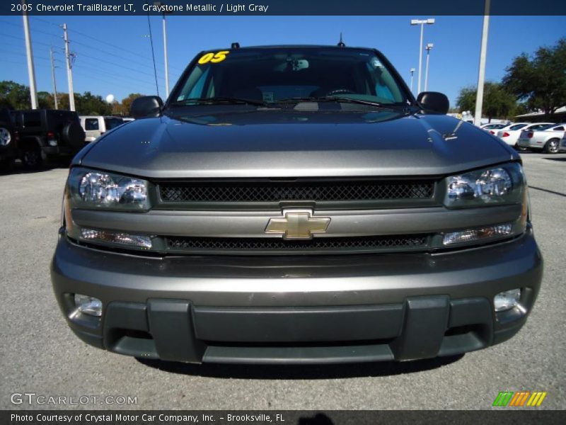 Graystone Metallic / Light Gray 2005 Chevrolet TrailBlazer LT
