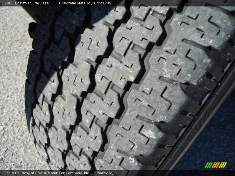 Graystone Metallic / Light Gray 2005 Chevrolet TrailBlazer LT