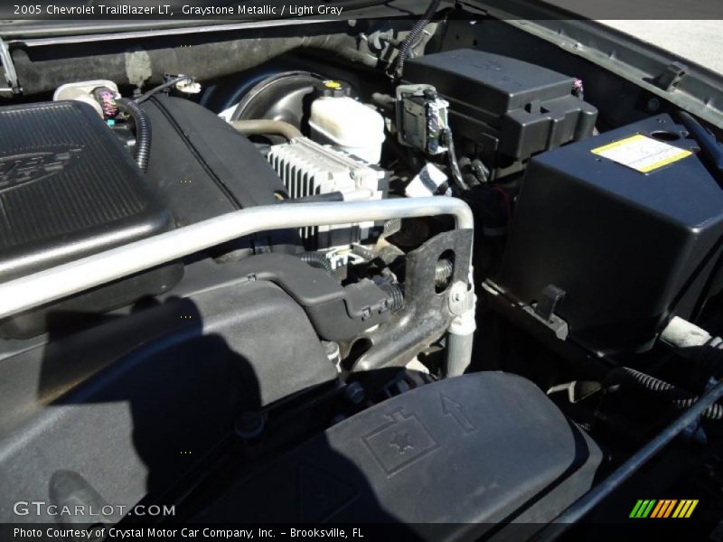 Graystone Metallic / Light Gray 2005 Chevrolet TrailBlazer LT
