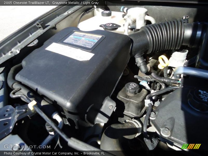 Graystone Metallic / Light Gray 2005 Chevrolet TrailBlazer LT