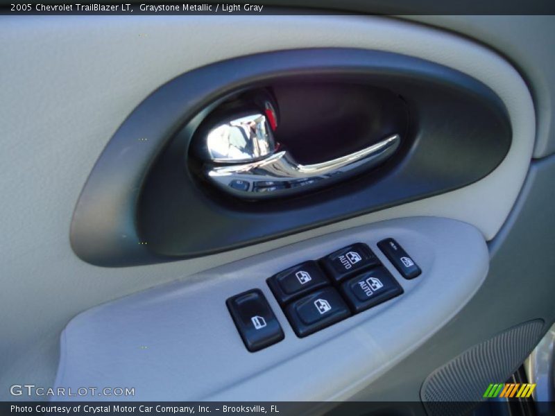 Graystone Metallic / Light Gray 2005 Chevrolet TrailBlazer LT