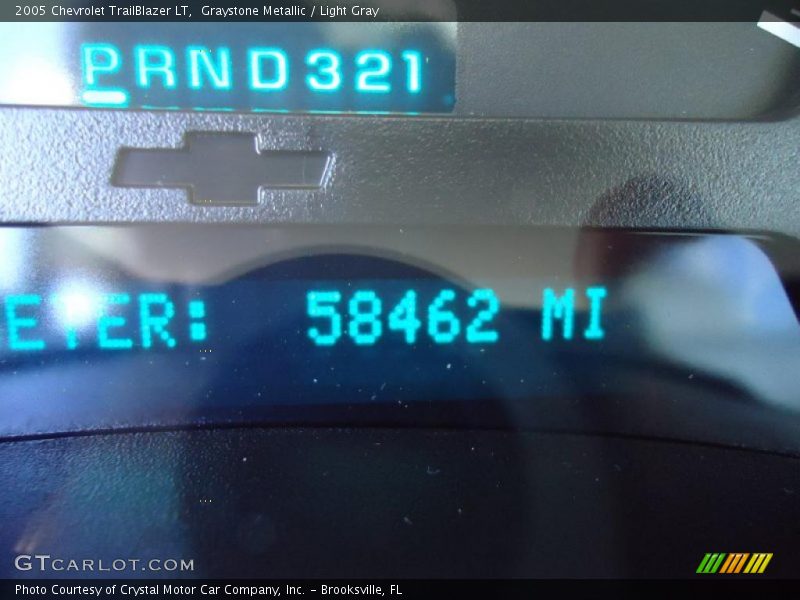 Graystone Metallic / Light Gray 2005 Chevrolet TrailBlazer LT