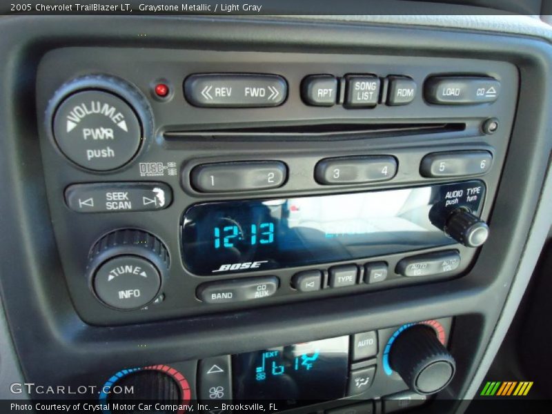 Graystone Metallic / Light Gray 2005 Chevrolet TrailBlazer LT