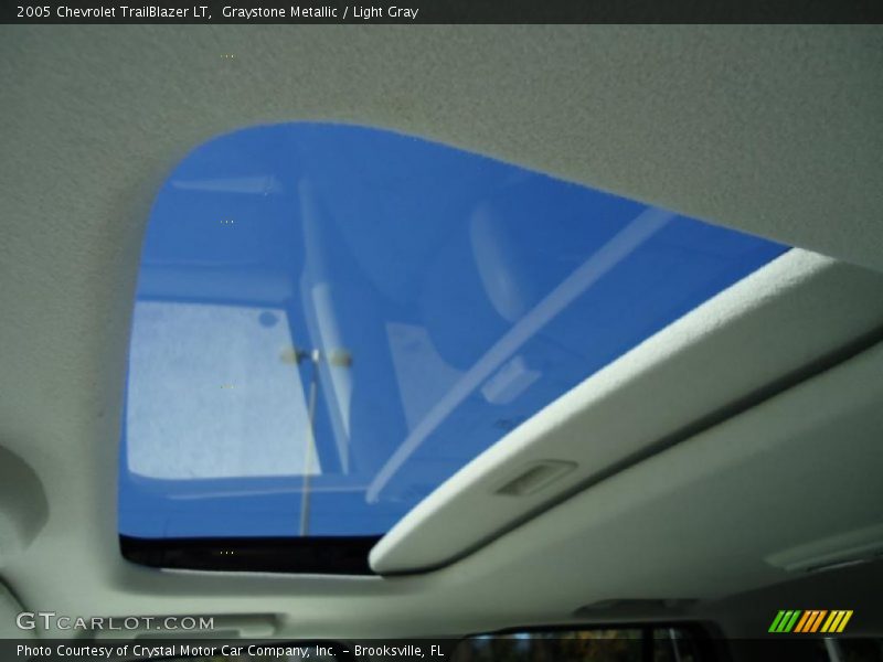 Graystone Metallic / Light Gray 2005 Chevrolet TrailBlazer LT