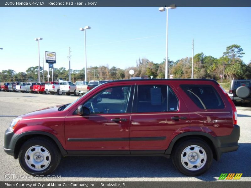 Redondo Red Pearl / Ivory 2006 Honda CR-V LX