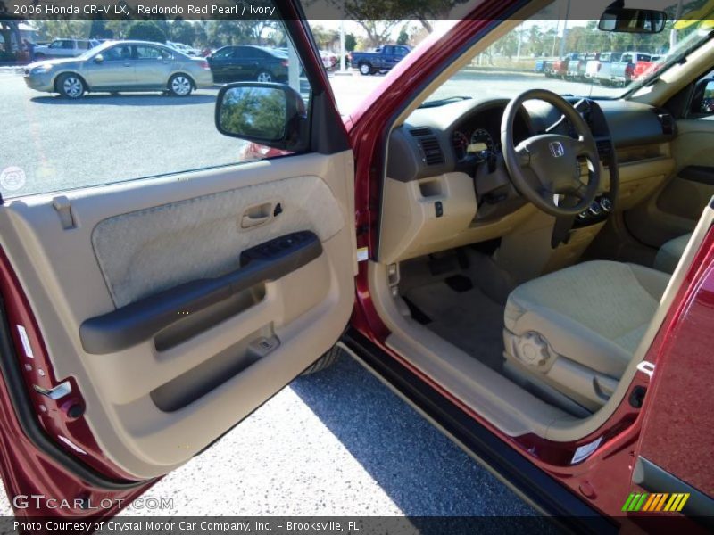 Redondo Red Pearl / Ivory 2006 Honda CR-V LX