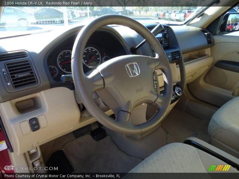 Redondo Red Pearl / Ivory 2006 Honda CR-V LX