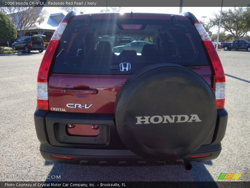 Redondo Red Pearl / Ivory 2006 Honda CR-V LX