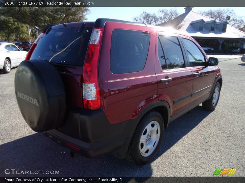 Redondo Red Pearl / Ivory 2006 Honda CR-V LX