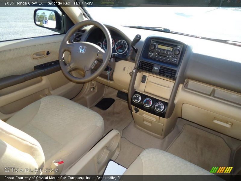 Redondo Red Pearl / Ivory 2006 Honda CR-V LX