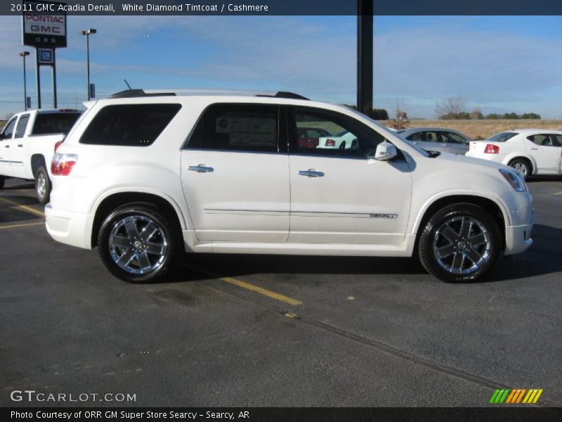  2011 Acadia Denali White Diamond Tintcoat