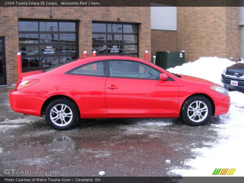Absolutely Red / Ivory 2004 Toyota Solara SE Coupe